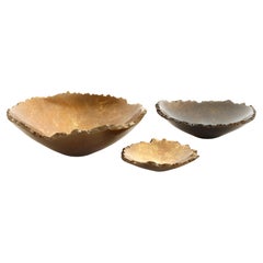 Set of 3 Burl Nesting Bowls by Brian Chaaban