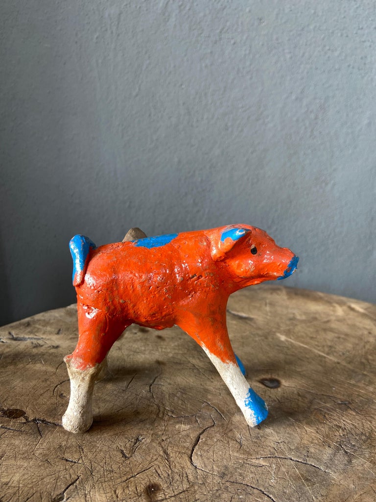 Set of 3 Ceramic Animal Figures from Mexico, circa 1980's and 1990's