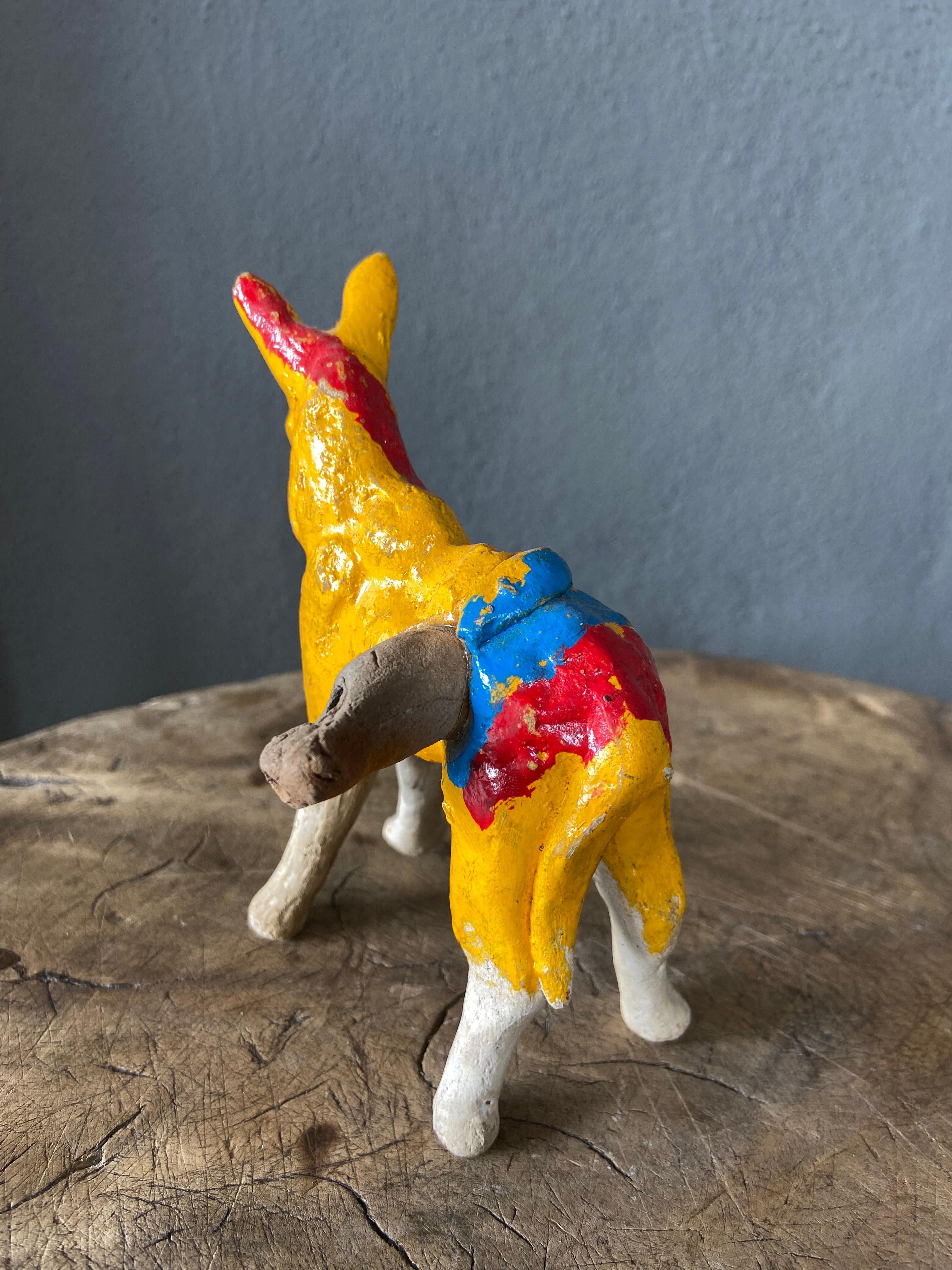 Mexican Set of 3 Ceramic Animal Figures from Mexico, circa 1980's and 1990's For Sale