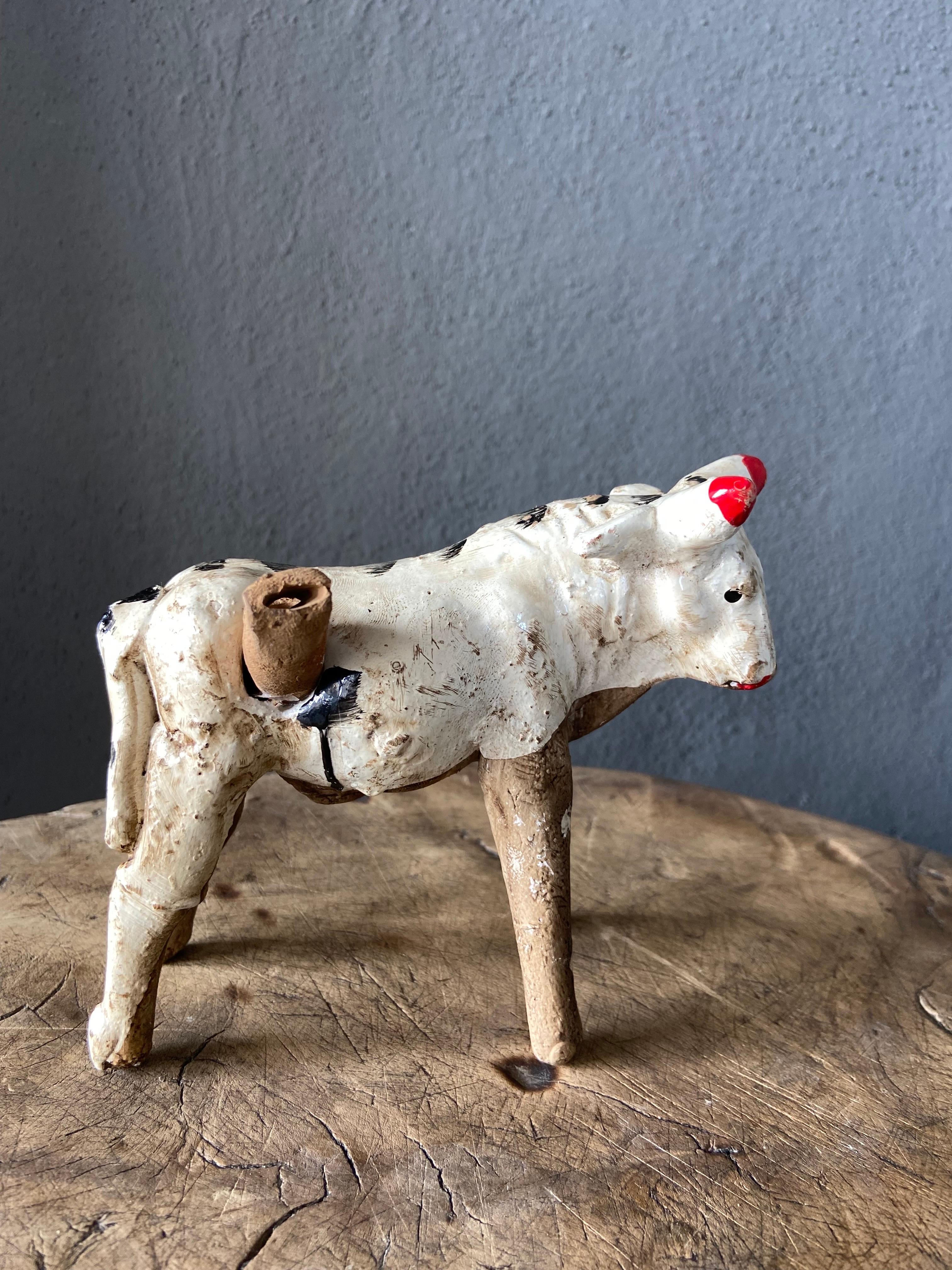 Set of 3 Ceramic Animal Figures from Mexico, Circa 1980s and 1990s For Sale 1