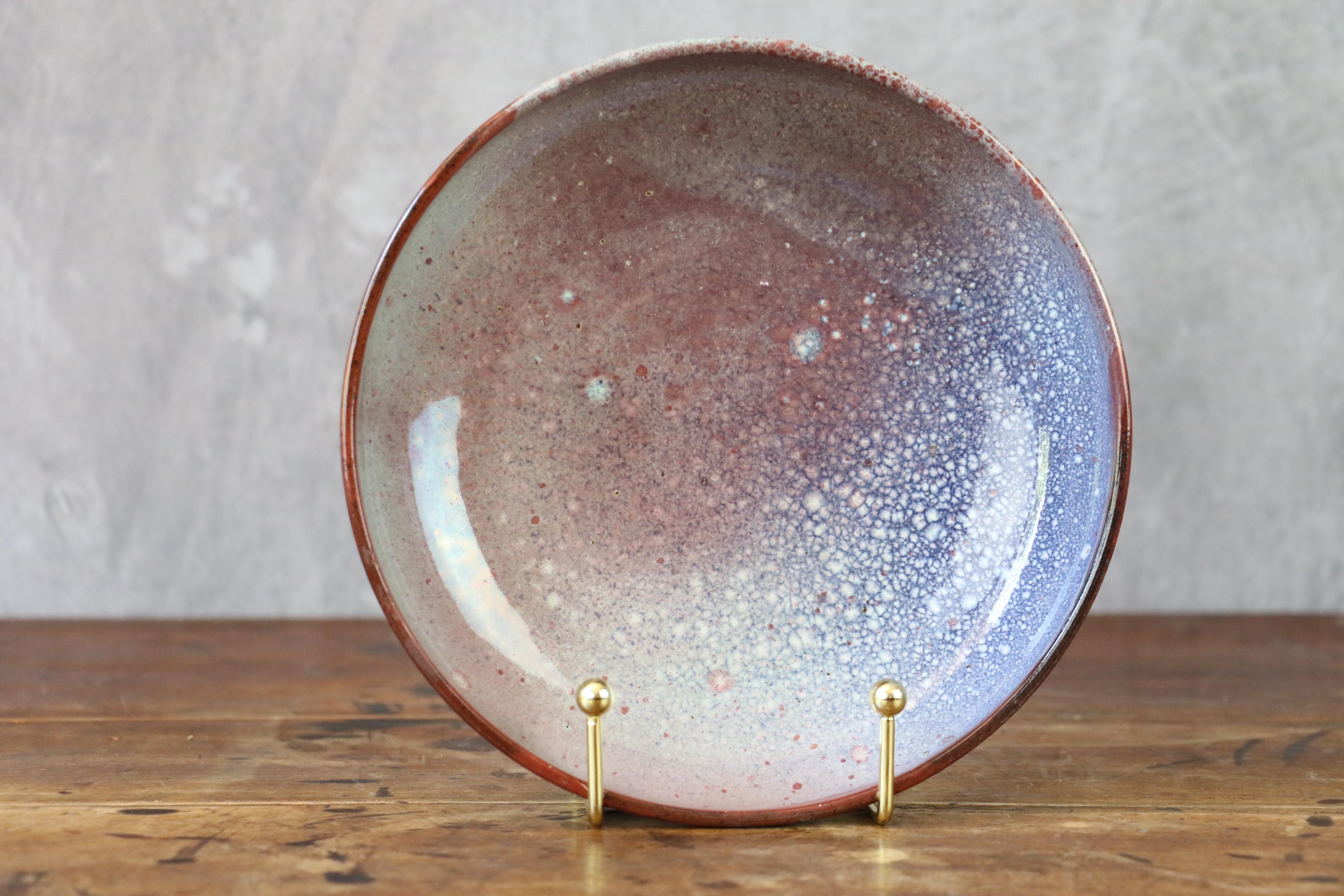 Set of 3 ceramic plates by Robert Chiazzo, era Jouve, Ruelland For Sale 4
