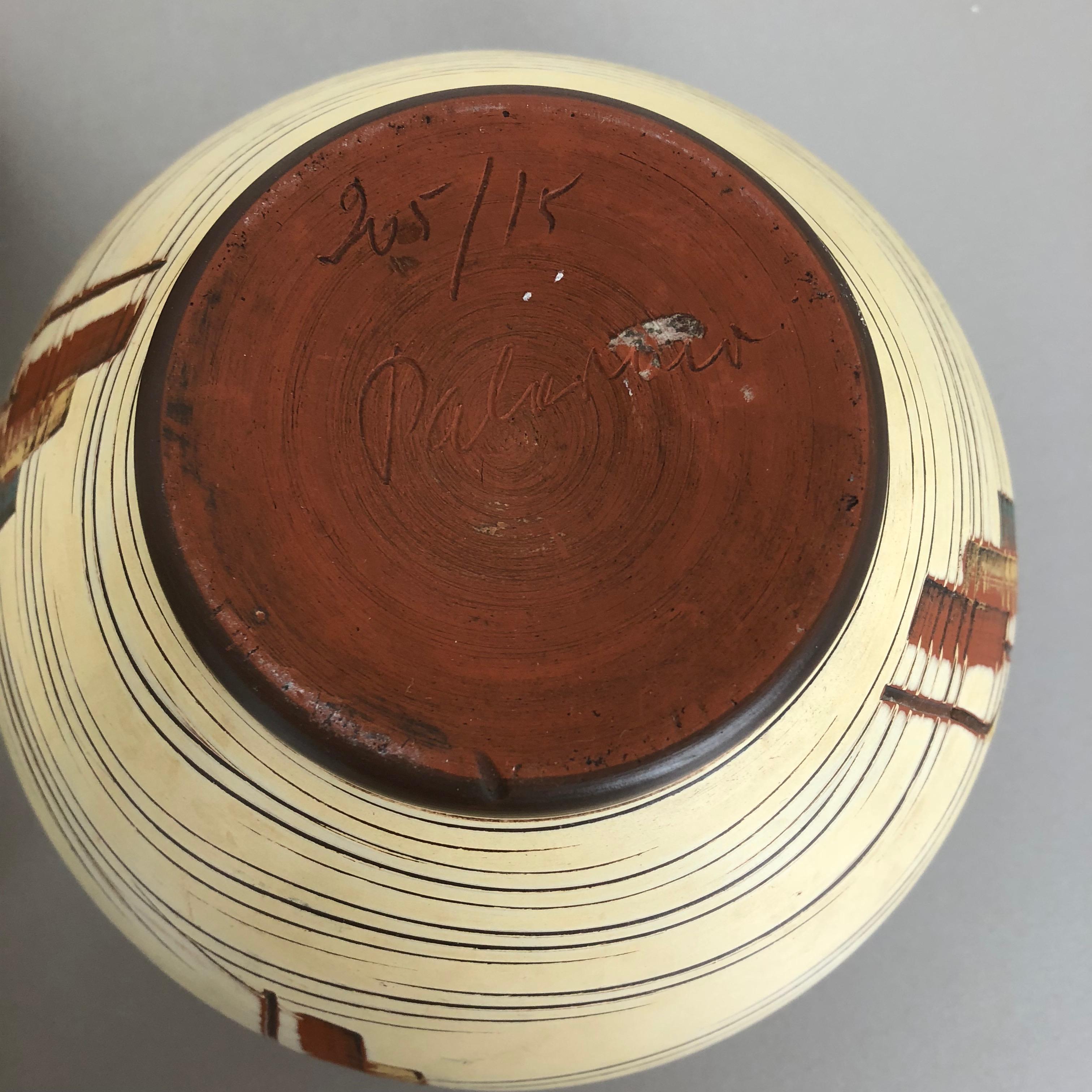 Set di 3 vasi in ceramica di Sawa Ceramic Franz Schwaderlapp, Germania anni '60 in vendita 2