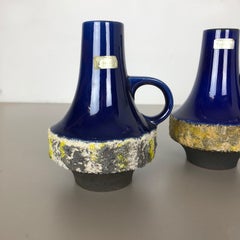 Set di 3 vasi in ceramica Heinz Siery Carstens Tönnieshof, Germania, anni '70
