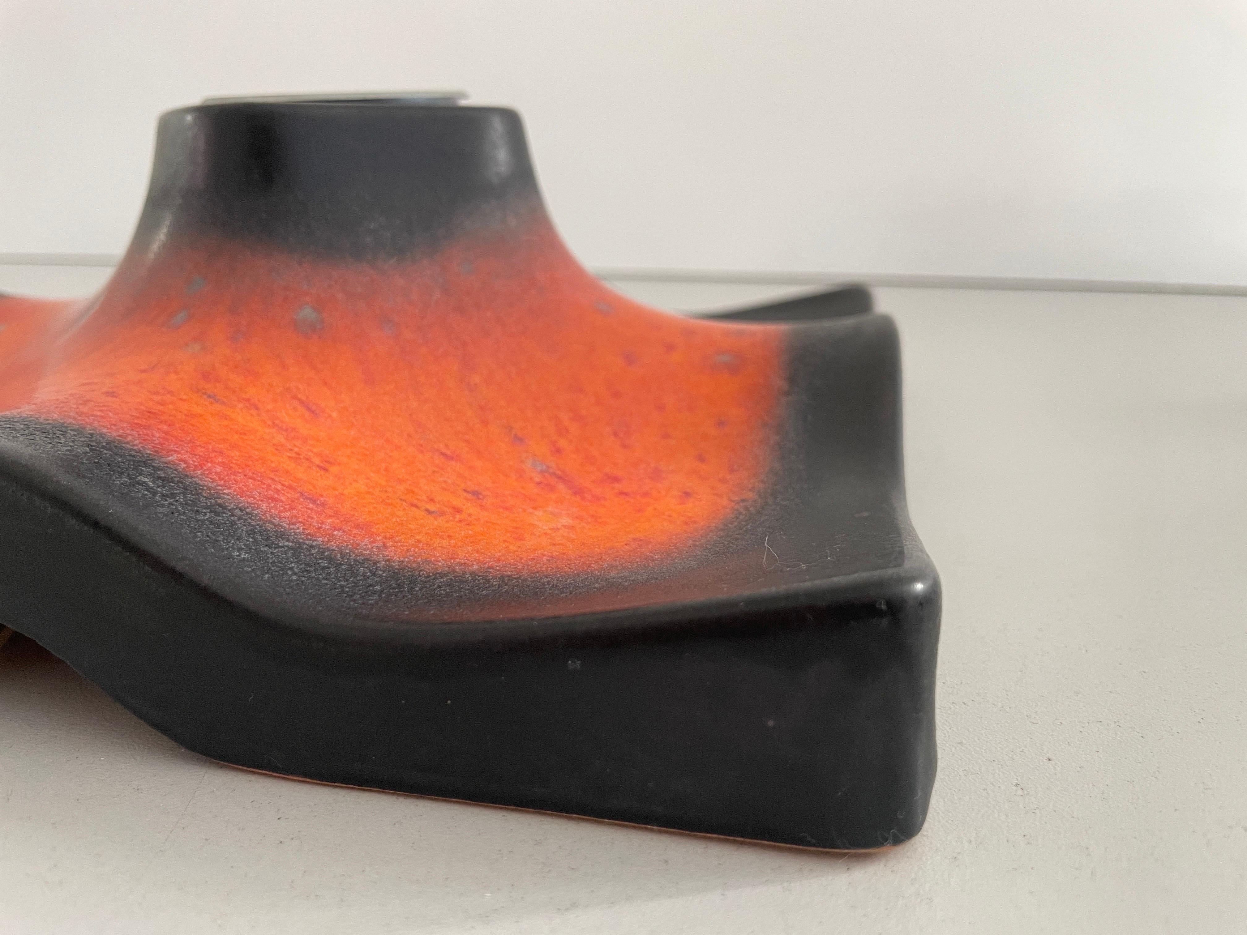 Set of 3 Ceramic Sconces by Pan-Leuchten, 1960s, Germany For Sale 3
