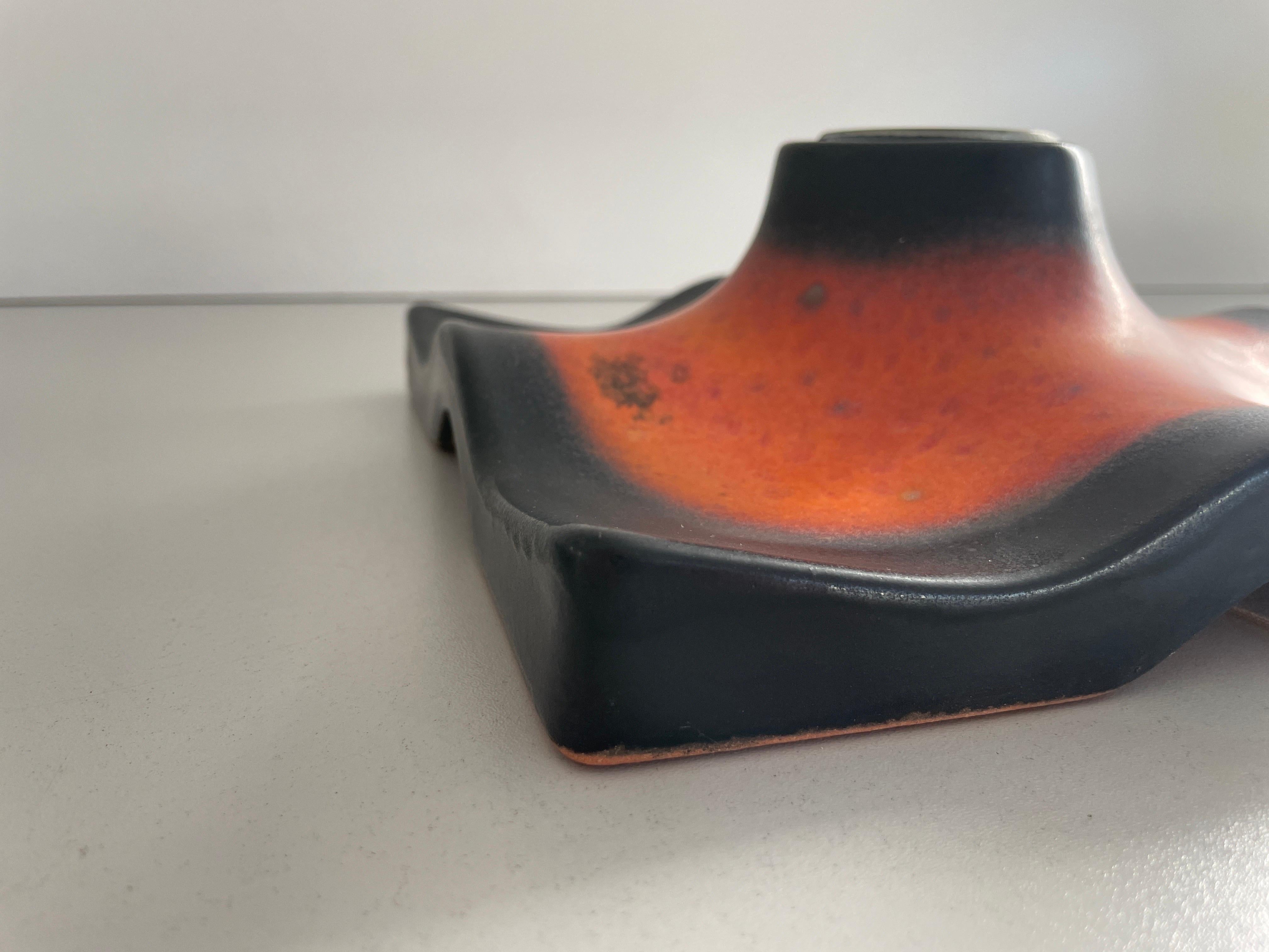 Set of 3 Ceramic Sconces by Pan-Leuchten, 1960s, Germany For Sale 4
