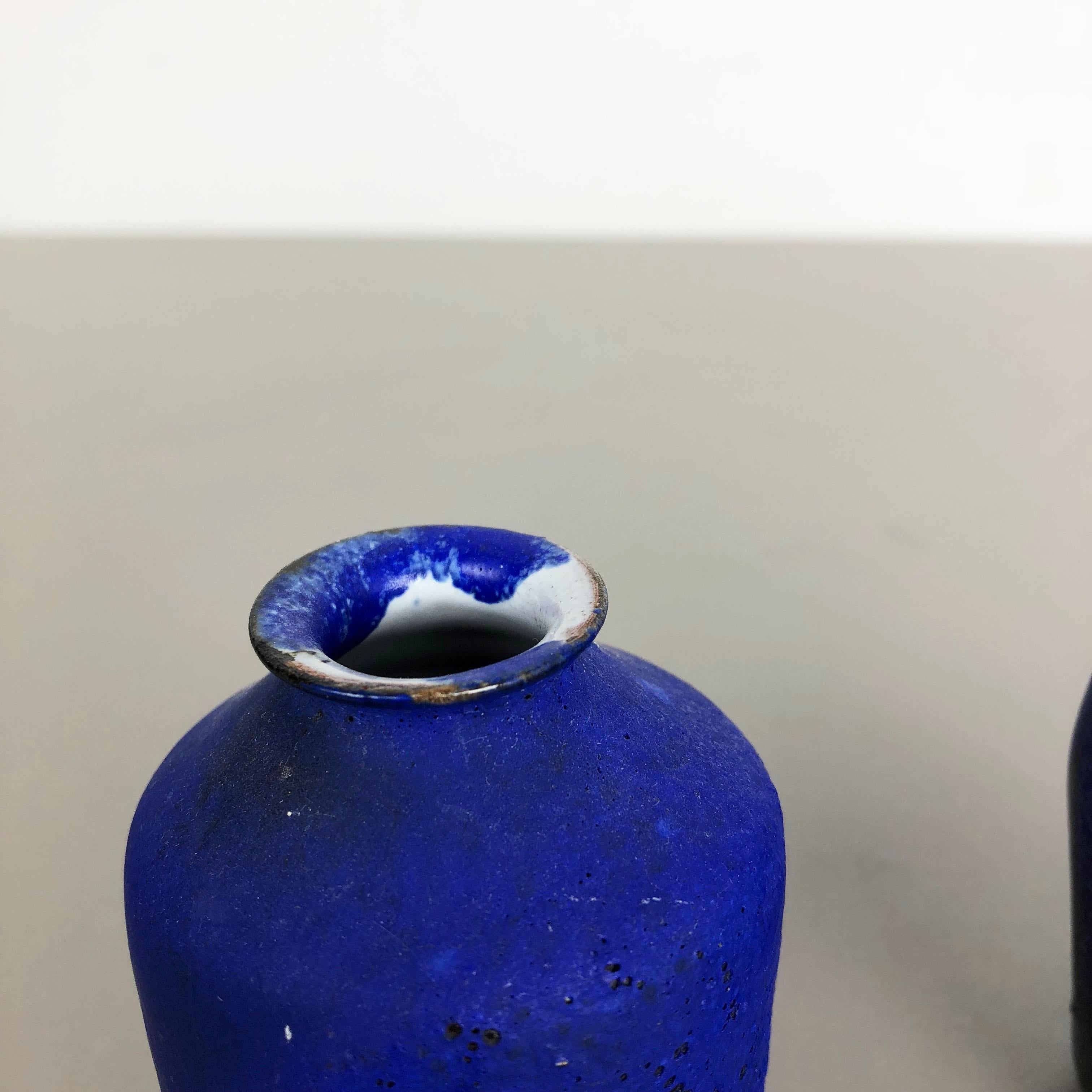3er-Set Keramik-Atelierkeramik-Vase von Gerhard Liebenthron:: Deutschland:: 1960er Jahre (20. Jahrhundert) im Angebot