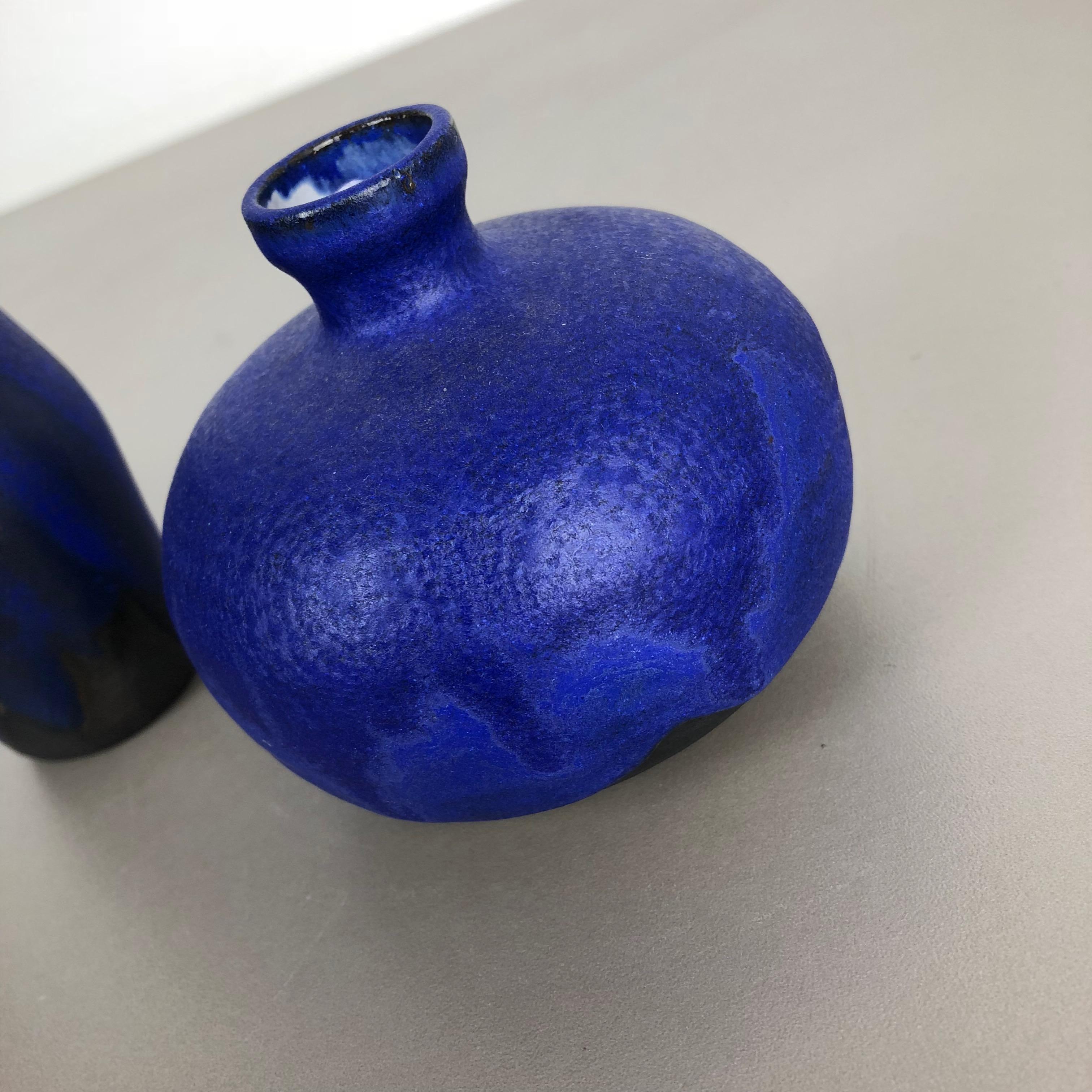 Set di 3 vasi in ceramica Studio Pottery di Gerhard Liebenthron, Germania, anni '60 in vendita 2