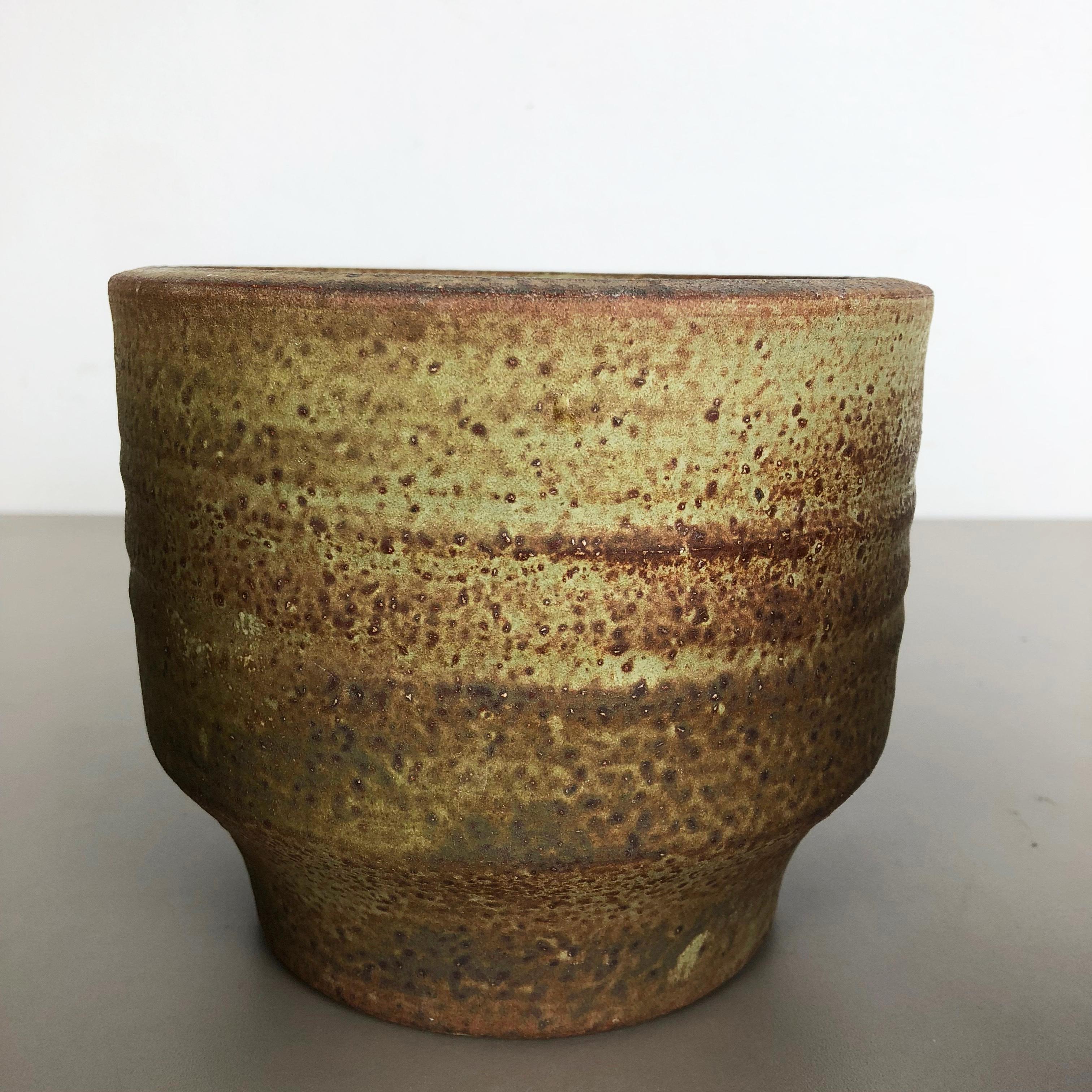 Set of 3 Ceramic Studio Pottery Vase by Piet Knepper for Mobach Netherlands 1970 For Sale 10