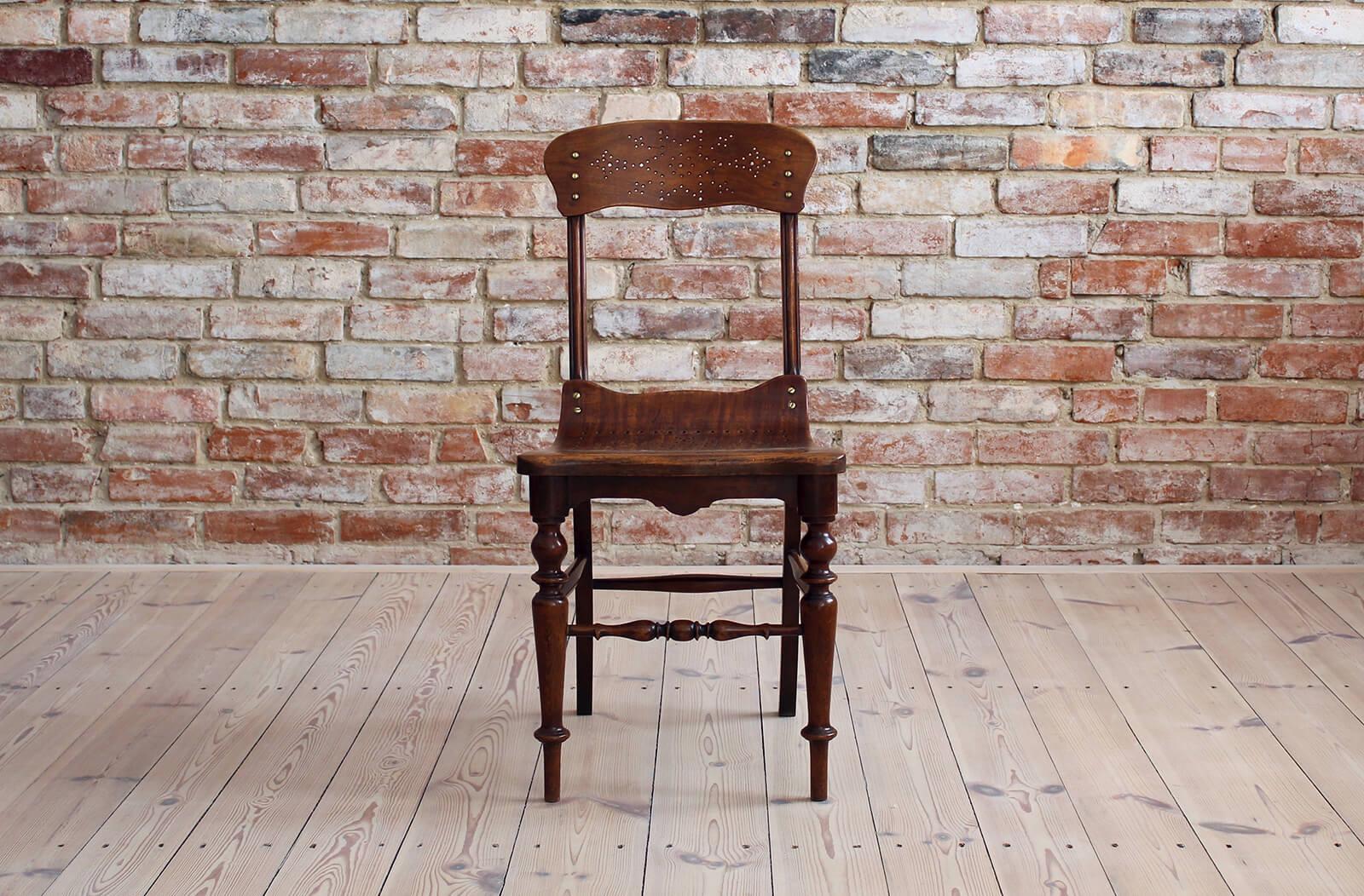 Set of 3 Chairs, Bent Plywood, Early 20th Century In Good Condition In Wrocław, Poland