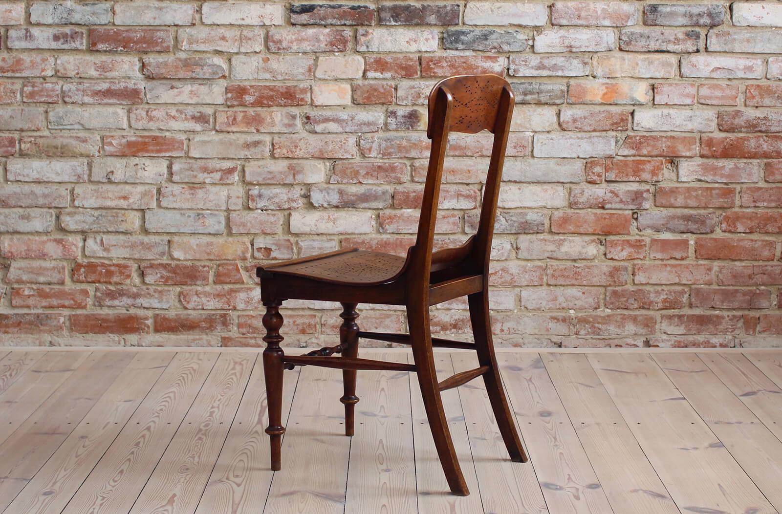 Set of 3 Chairs, Bent Plywood, Early 20th Century 3
