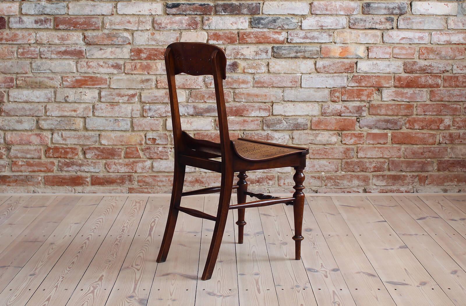Set of 3 Chairs, Bent Plywood, Early 20th Century 5