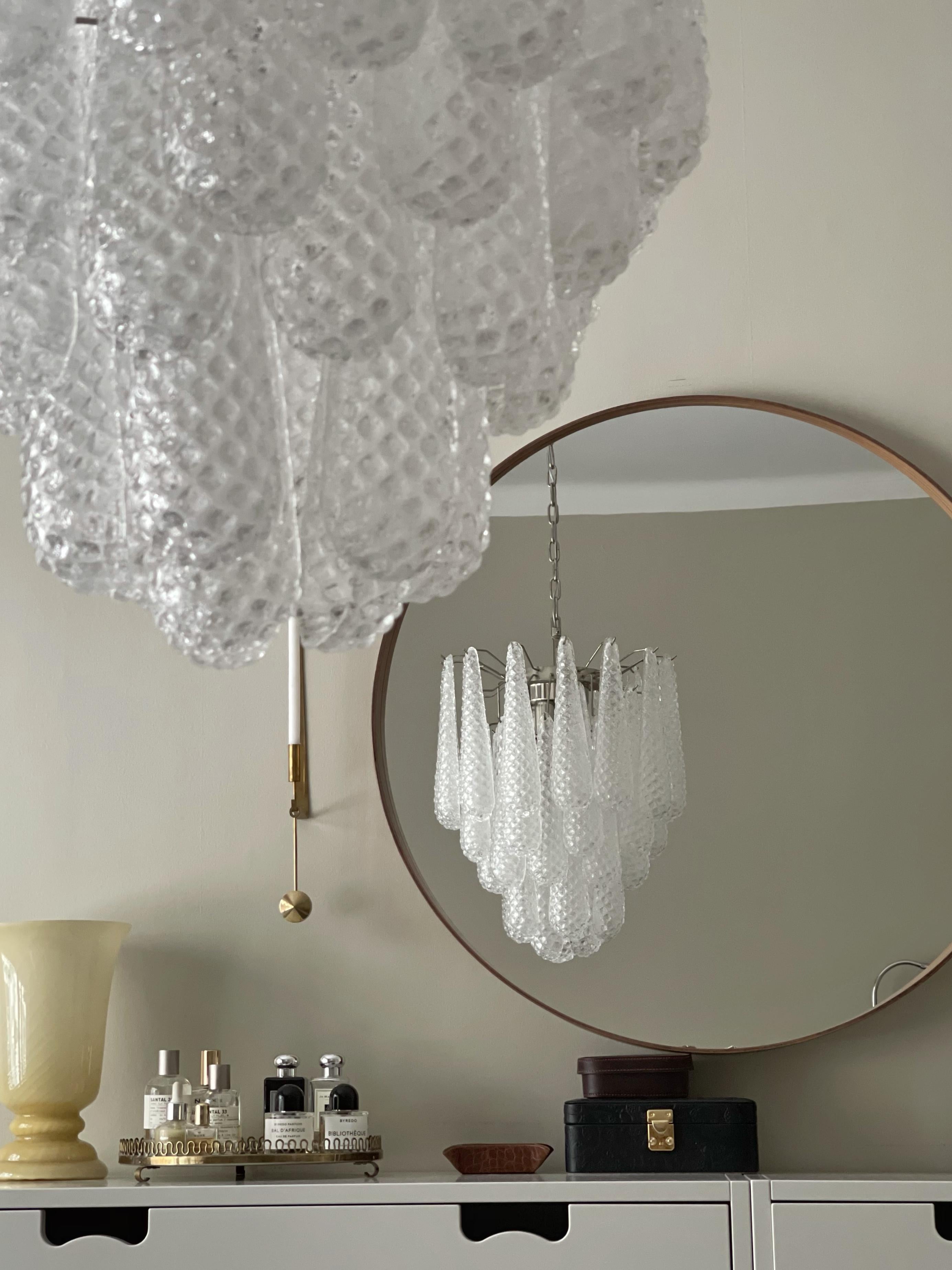 Set di 3 lampadari classici di Murano di piccole dimensioni In condizioni ottime in vendita a Bromma, SE