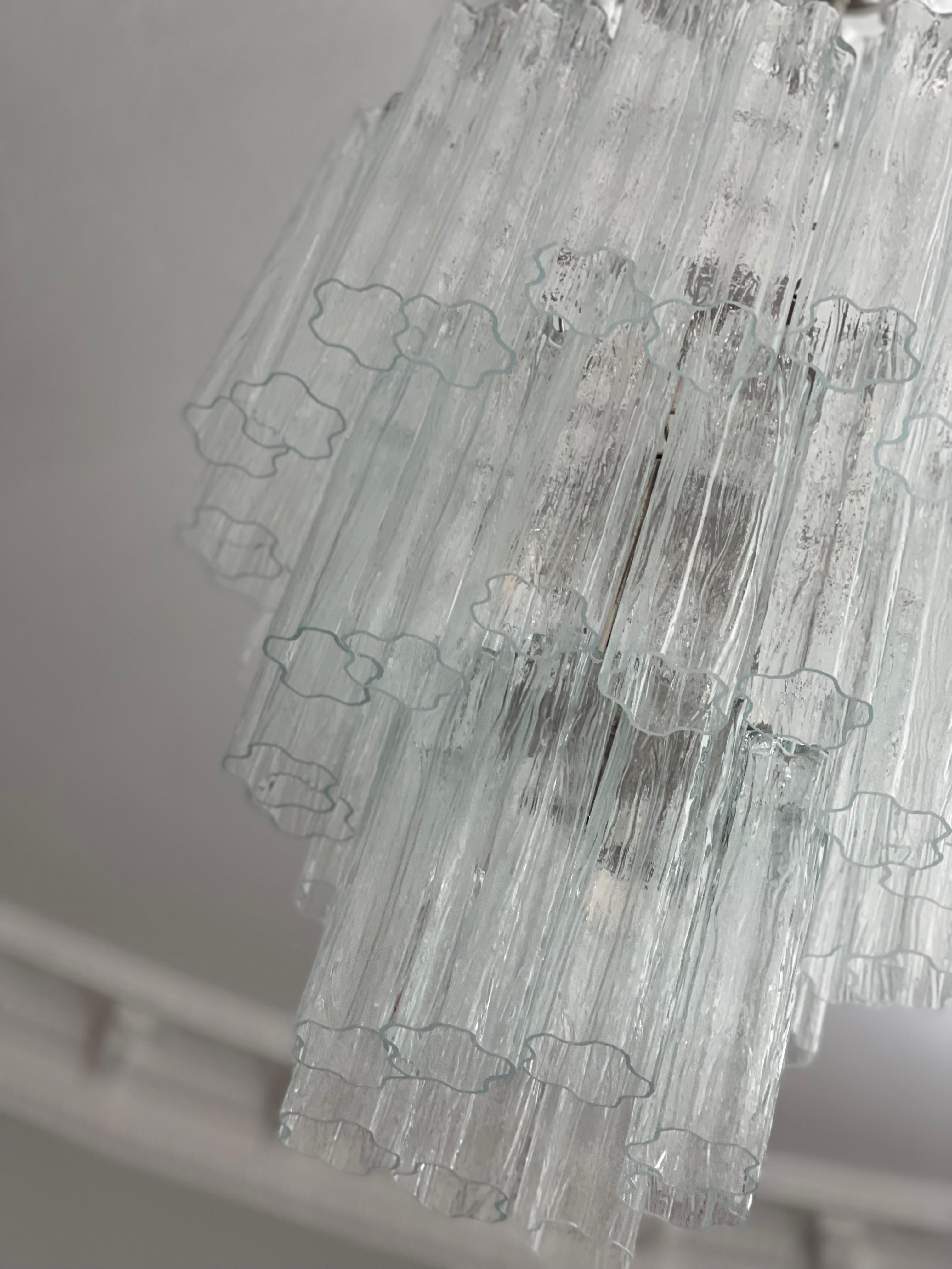 Set di 3 lampadari classici di Murano Tronchi in vendita 2