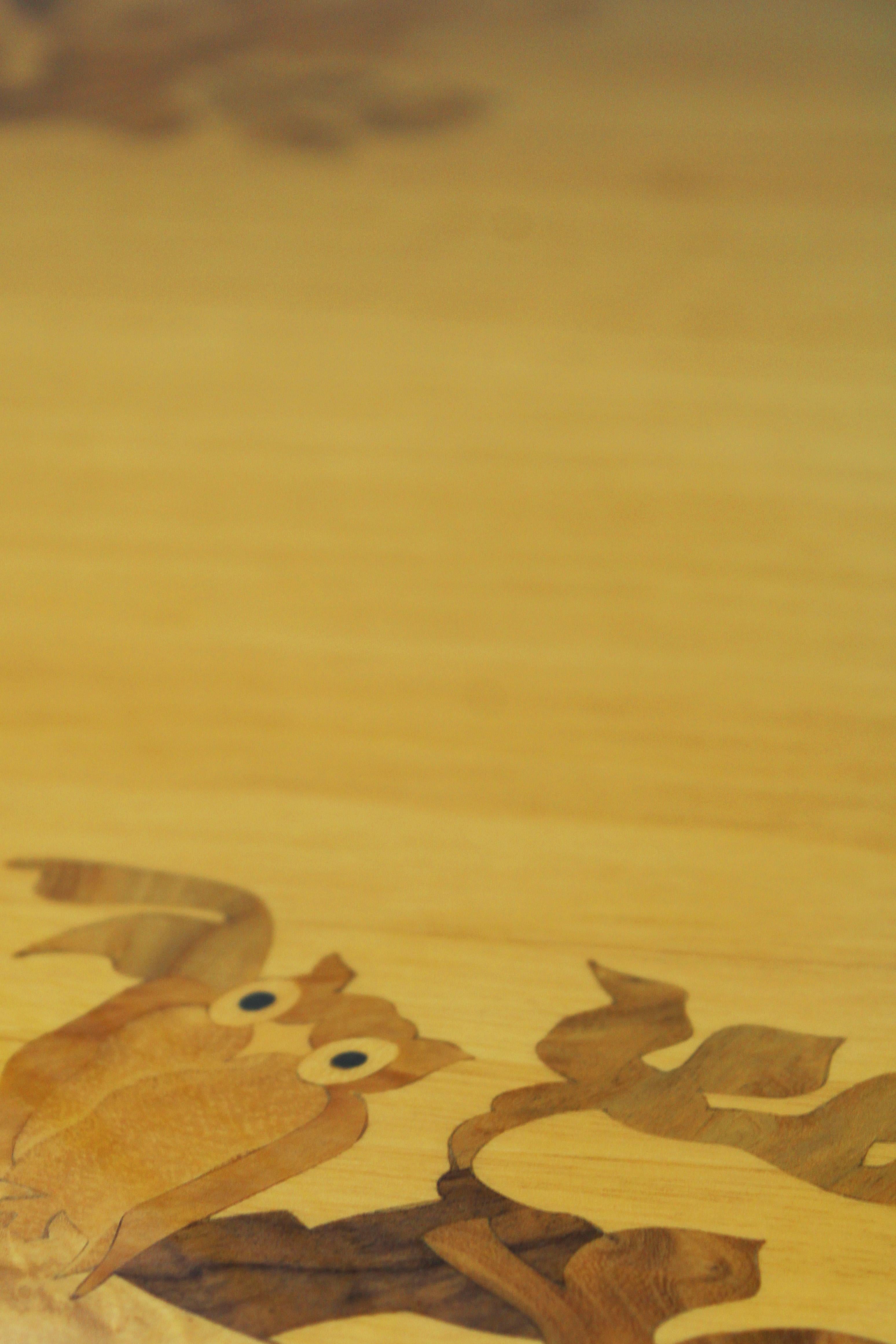 Set of 3 coffee Tables kidney shaped Marquetry Buchschmid & Gretaux Germany 1950 For Sale 3