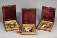 Set of 3 collectible miniatures