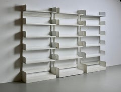 Set of 3 'Congresso' modular freestanding shelves by Lips Vago, Italy, 1960's