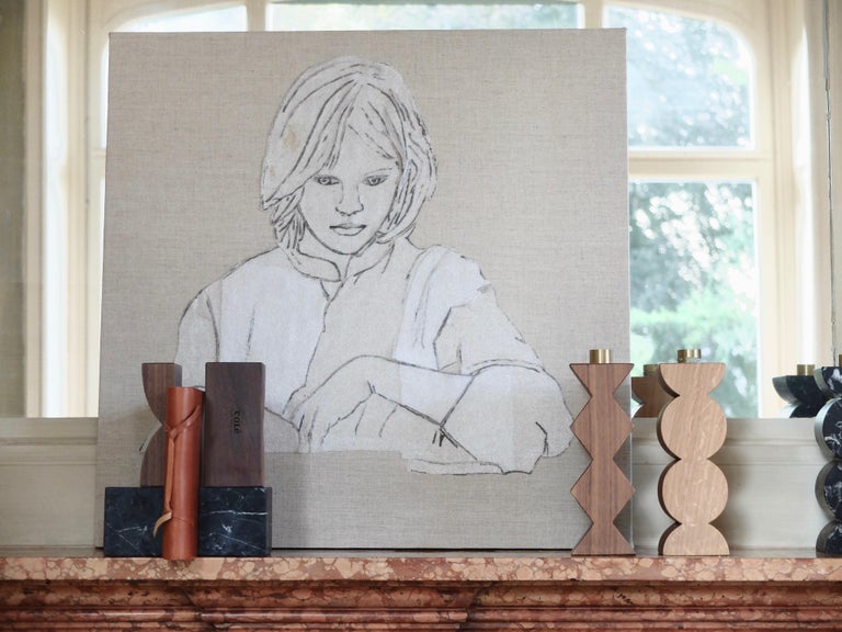 Set of 3, Constantin Candle Holders, Circles by Colé Italia For Sale at