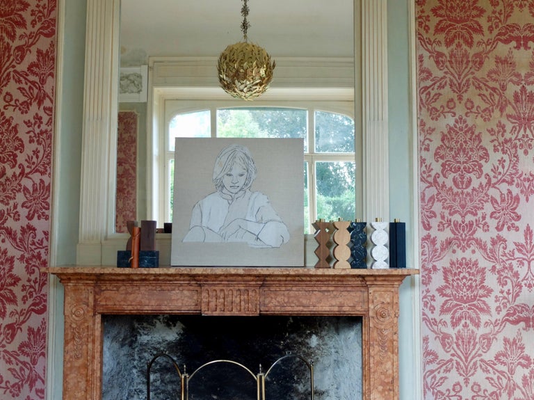 Set of 3, Constantin Candle Holders, Circles by Colé Italia For Sale at