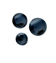 Set of 3 Cosmic Blue Pin Wall Decor by Zieta