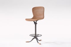 Set of 3 Counter-Height Swivel Stool with Footrest Ring, by P. Tendercool