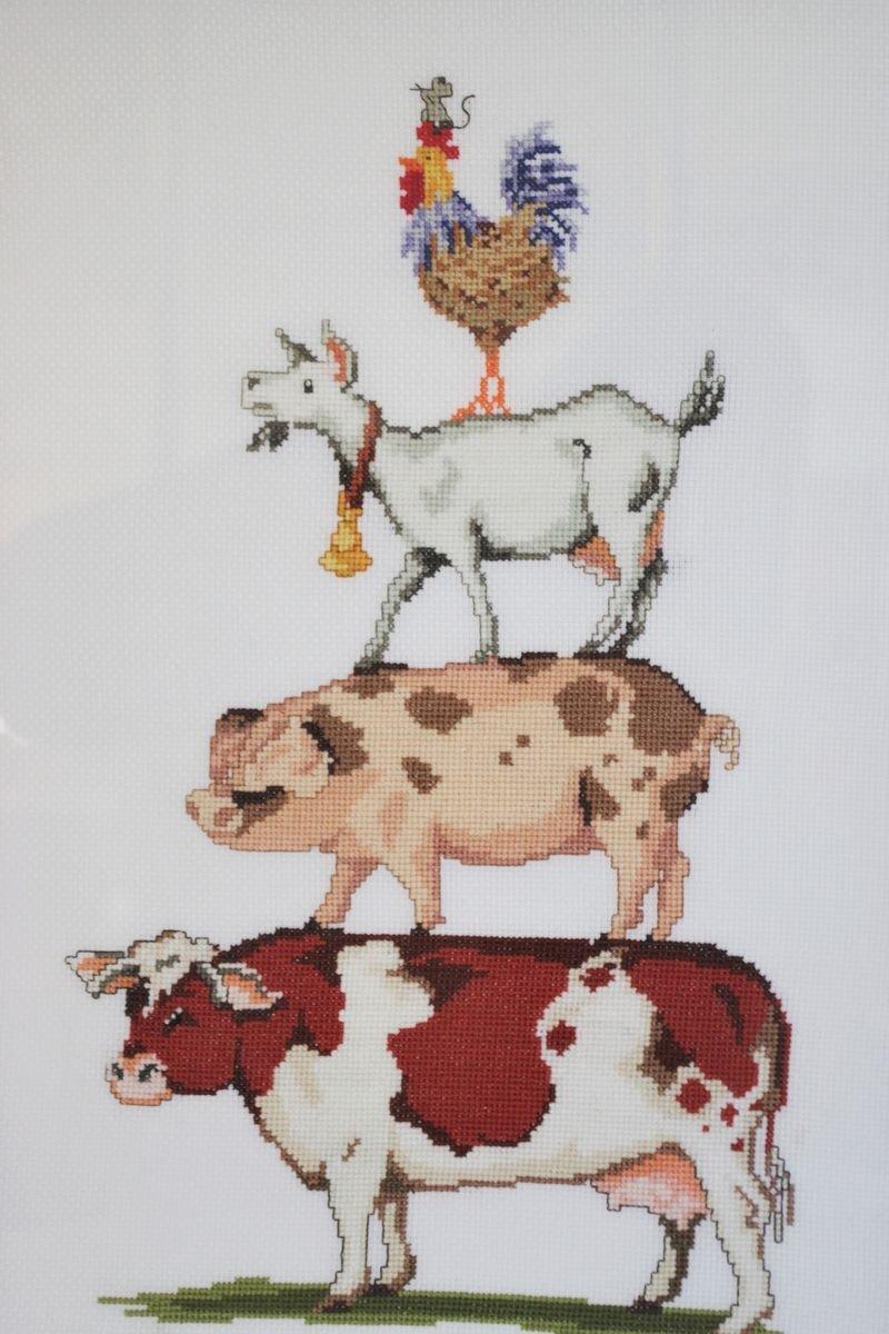 Set of 3 Crochet Animal-Themed Wall Art - 1990s For Sale 12