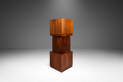 Set of 3 Cube End Tables / Pedestals by Jack Cartwright for Founder, USA, 1960s