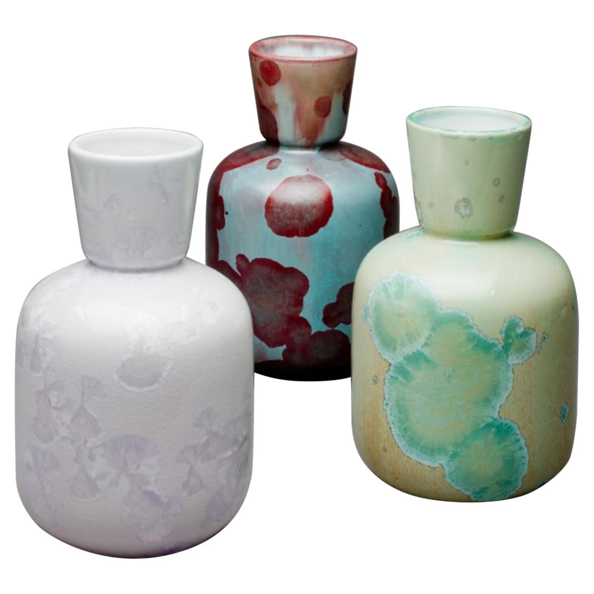 Set of 3 Cup Vases by Milan Pekař