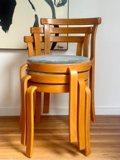 Set of 3 Danish Chairs by Rud Thygesen and Johnny Sørensen for Manus Olesen