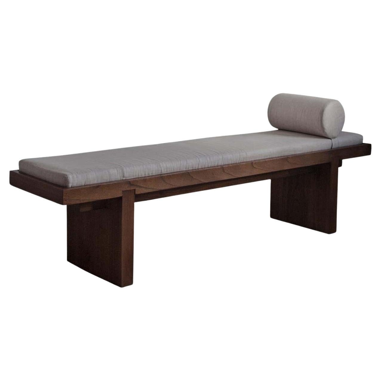 Set of 3 Day Bench, Pillow & Headrest by Bicci De Medici For Sale
