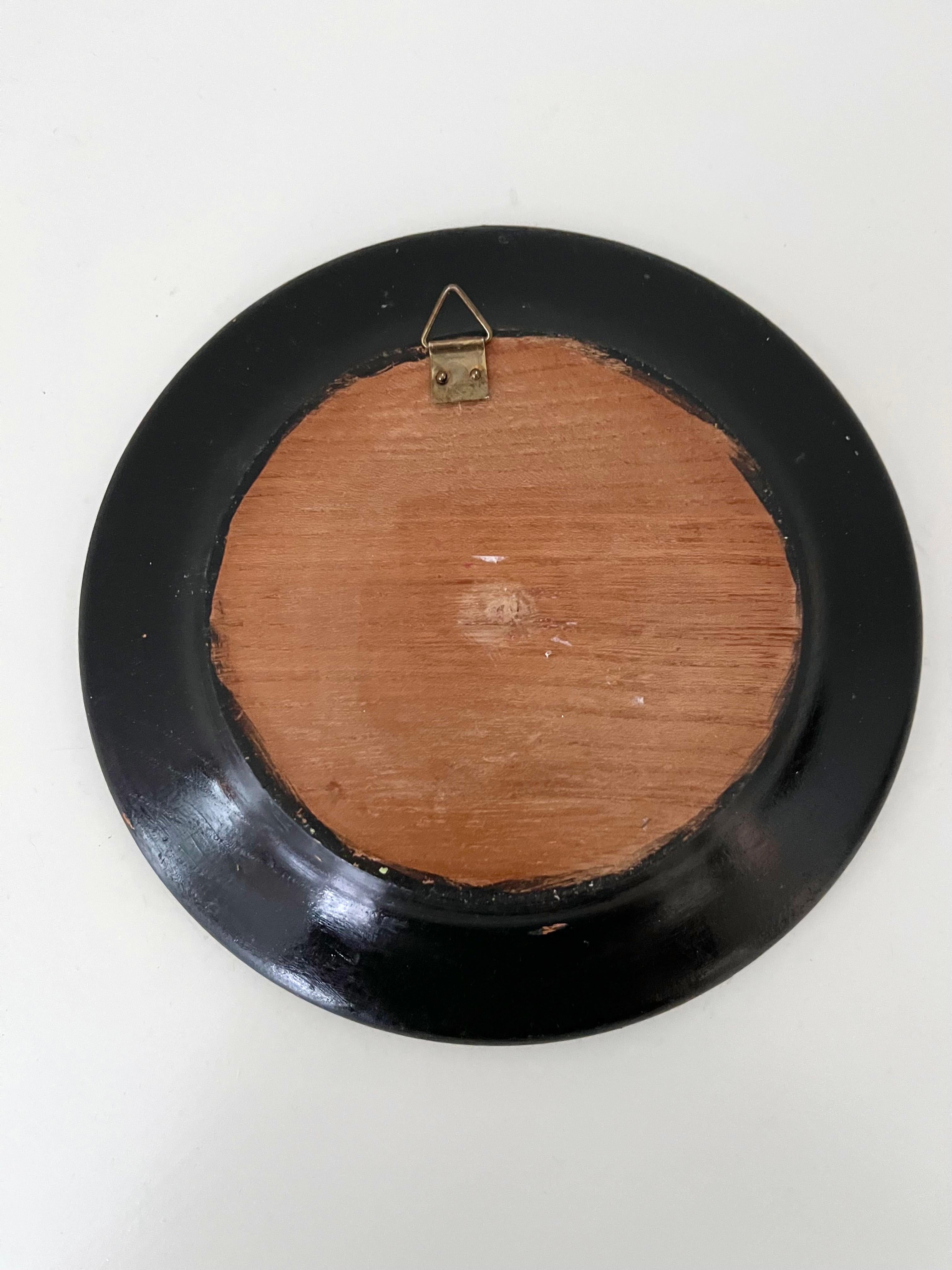 Conjunto de 3 piezas decorativas de arte popular sueco, c. 1900-1930 Sueco en venta