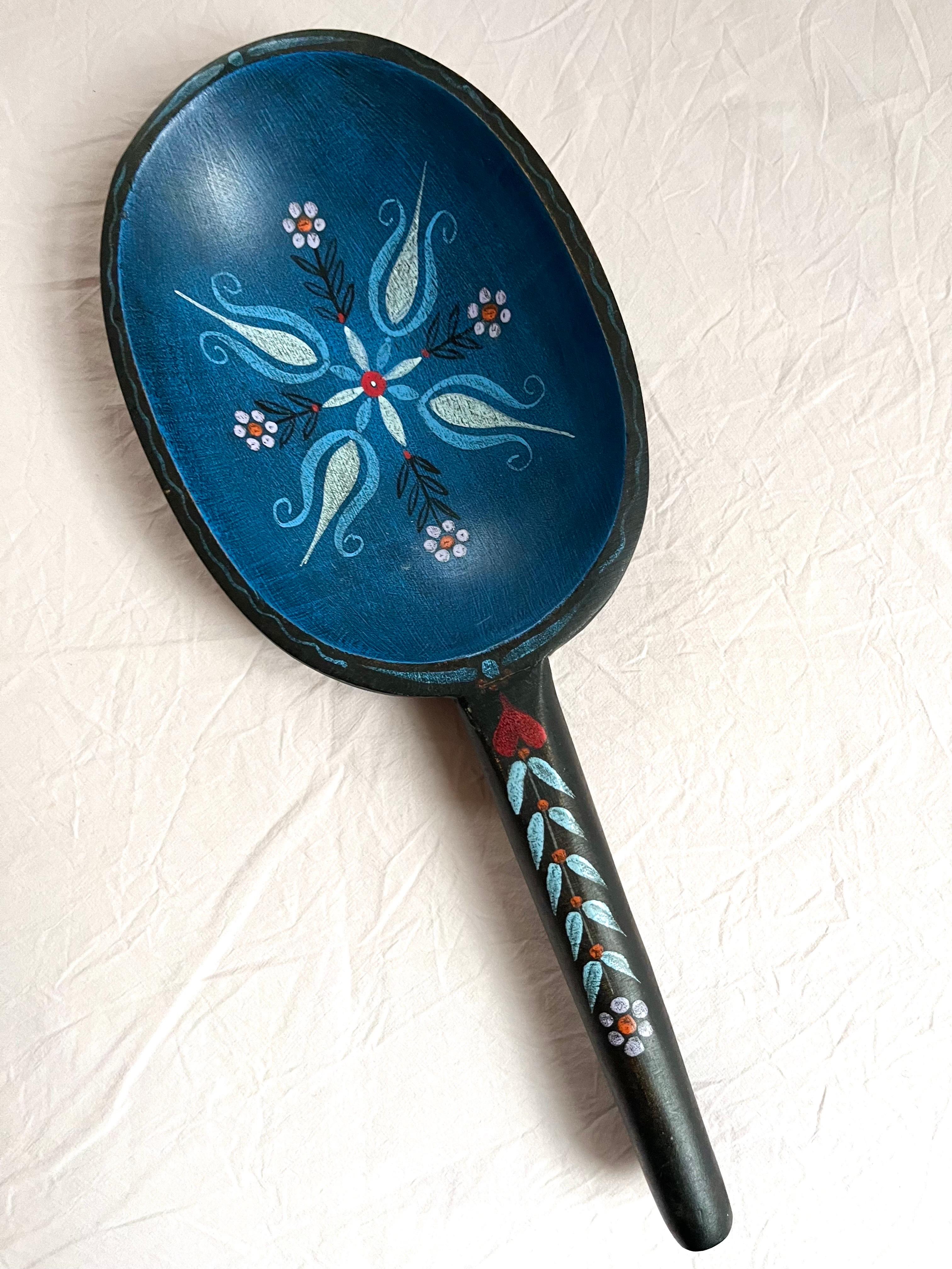 Conjunto de 3 piezas decorativas de arte popular sueco, c. 1900-1930 en venta 1