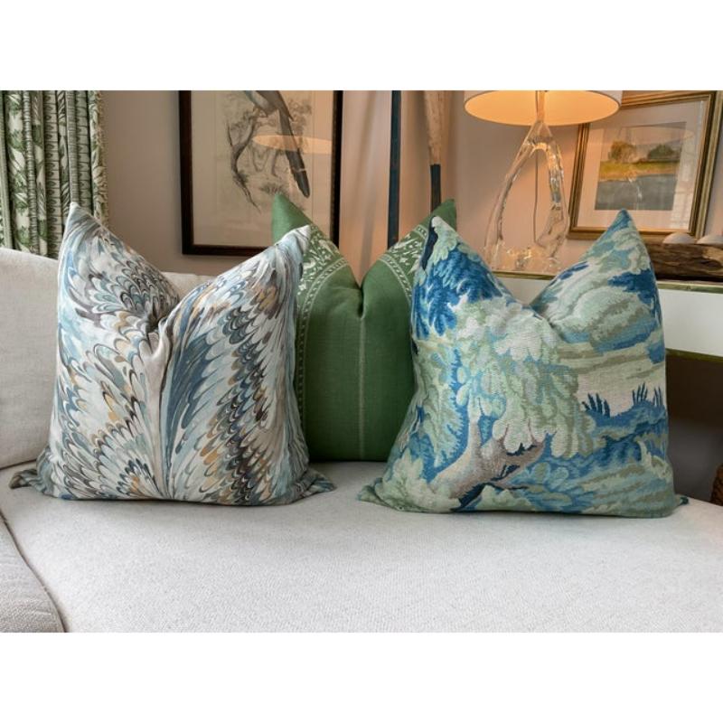 Ensemble de 3 oreillers design en Cowtan & Tout 