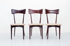 Set of 3 Dining Chairs by Ico & Luisa Parisi for Ariberto Colombo, Italy, 1955