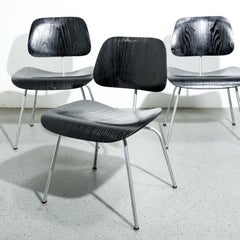 Set Of 3 Eames DCM Chairs (2Nd Generation)