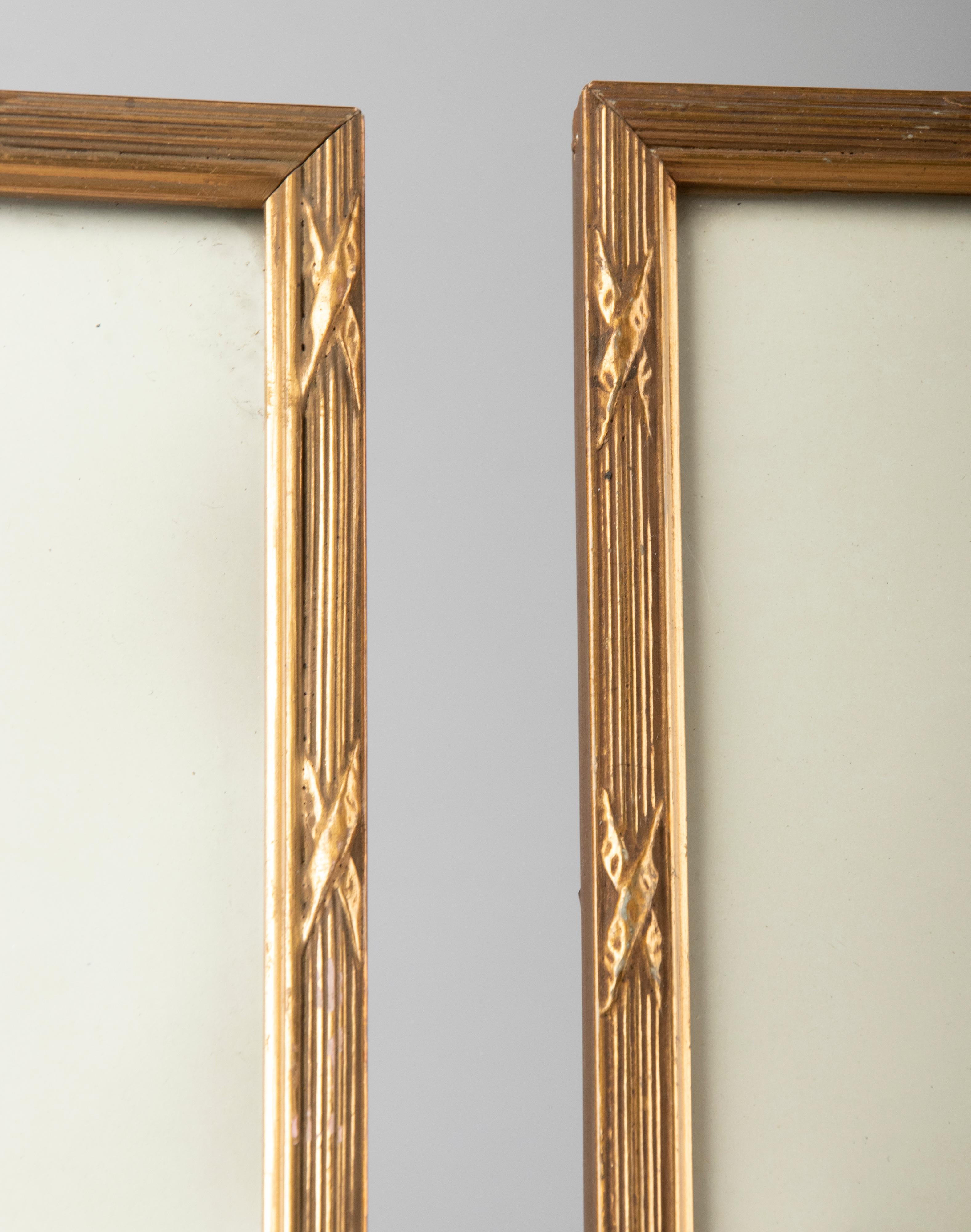 Set of 3 Early 20th Century Picture Frames in Louis XVI-Style 6
