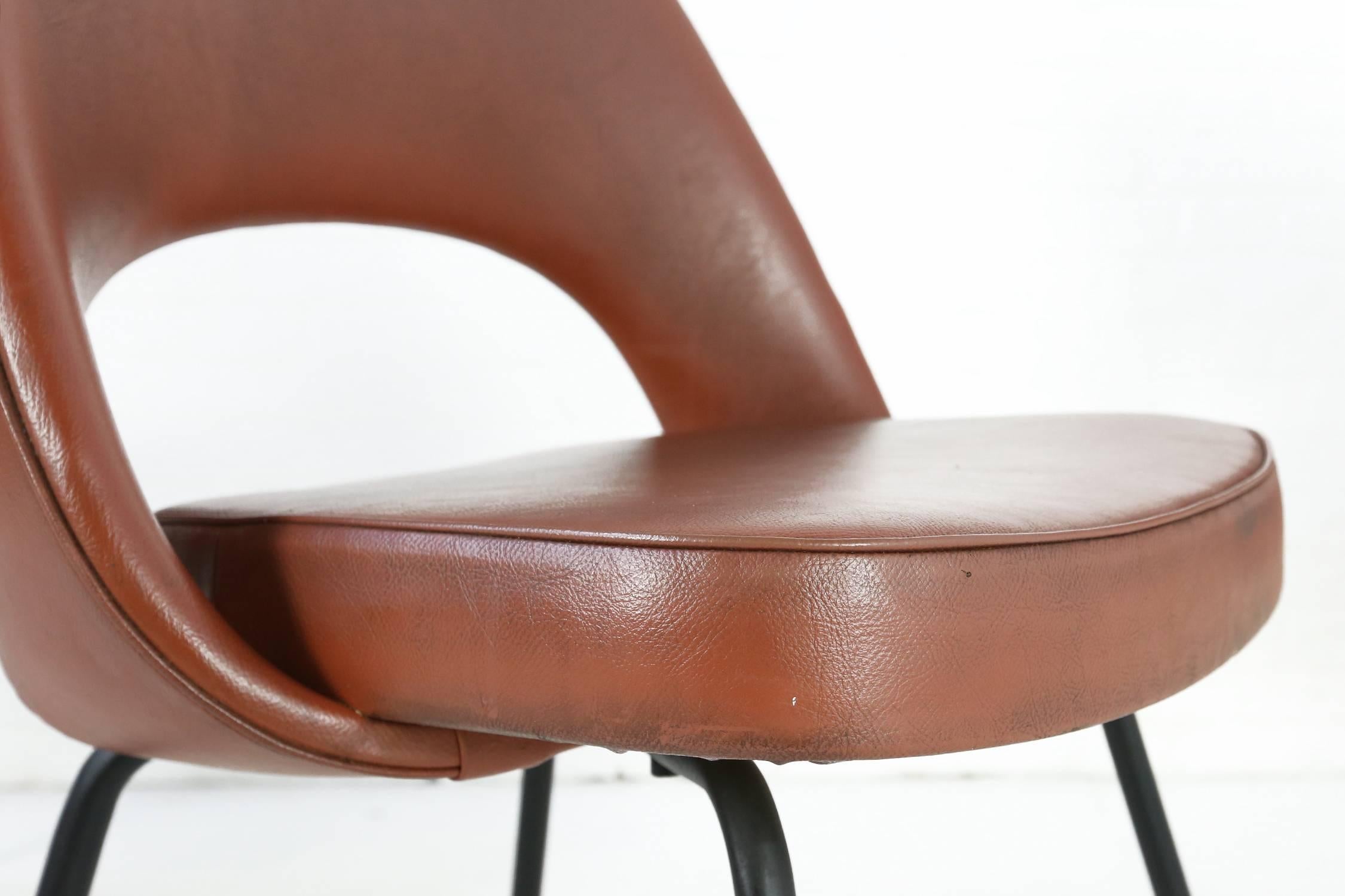 Set of Two Eero Saarinen Series 71 Armless Chair for Knoll, 1960s De Coene 3