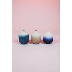 Set of 3 Element Vases, Short by Milan Pekař