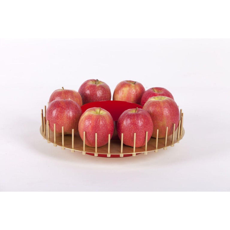 Set of 3 Elementa Trivet, Fruit Holder, and Paper Roll Holder by