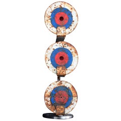 Set of 3 English Fairground Shooting Targets