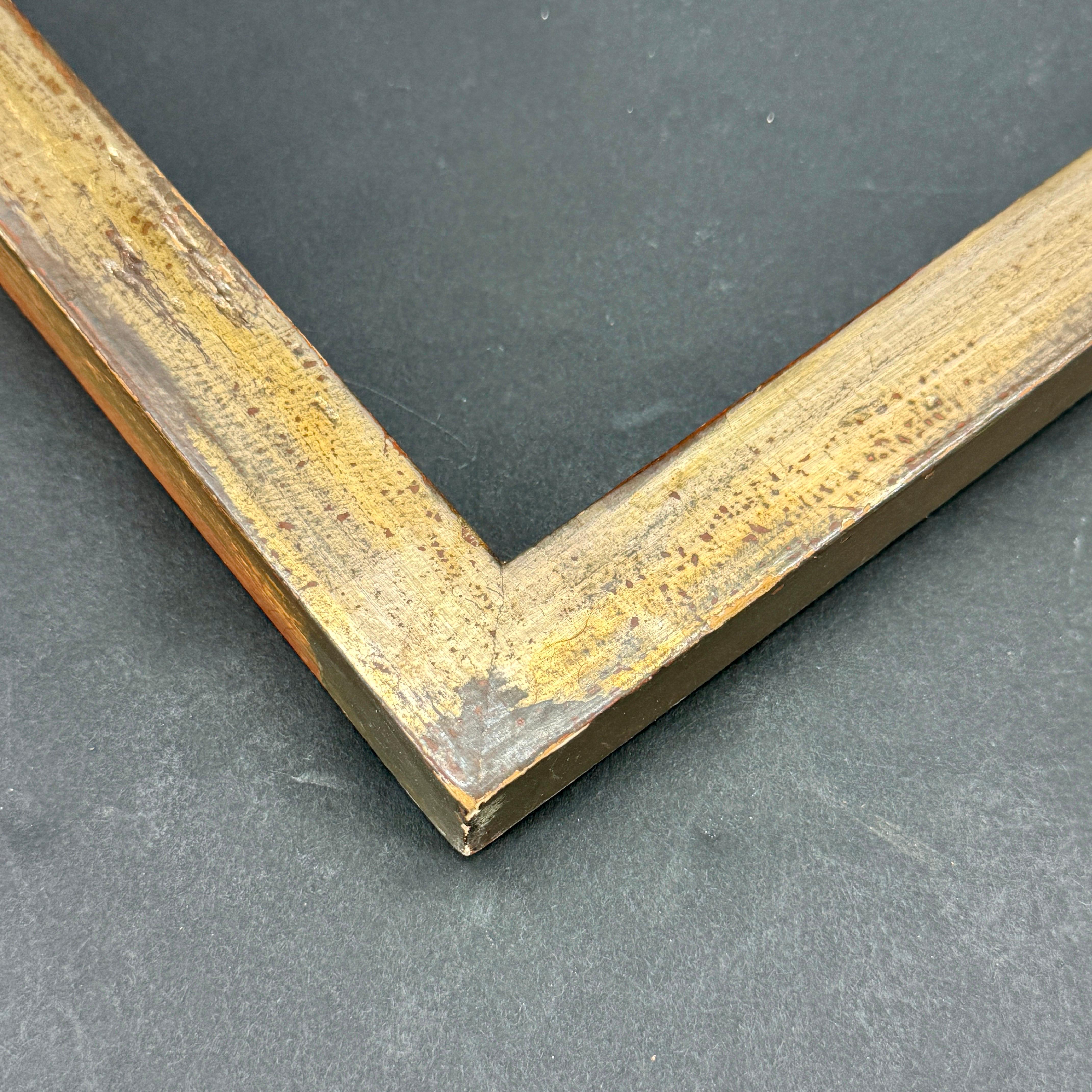Lote de 3 marcos de arte europeos de madera en pan de plata Hoja de plata en venta