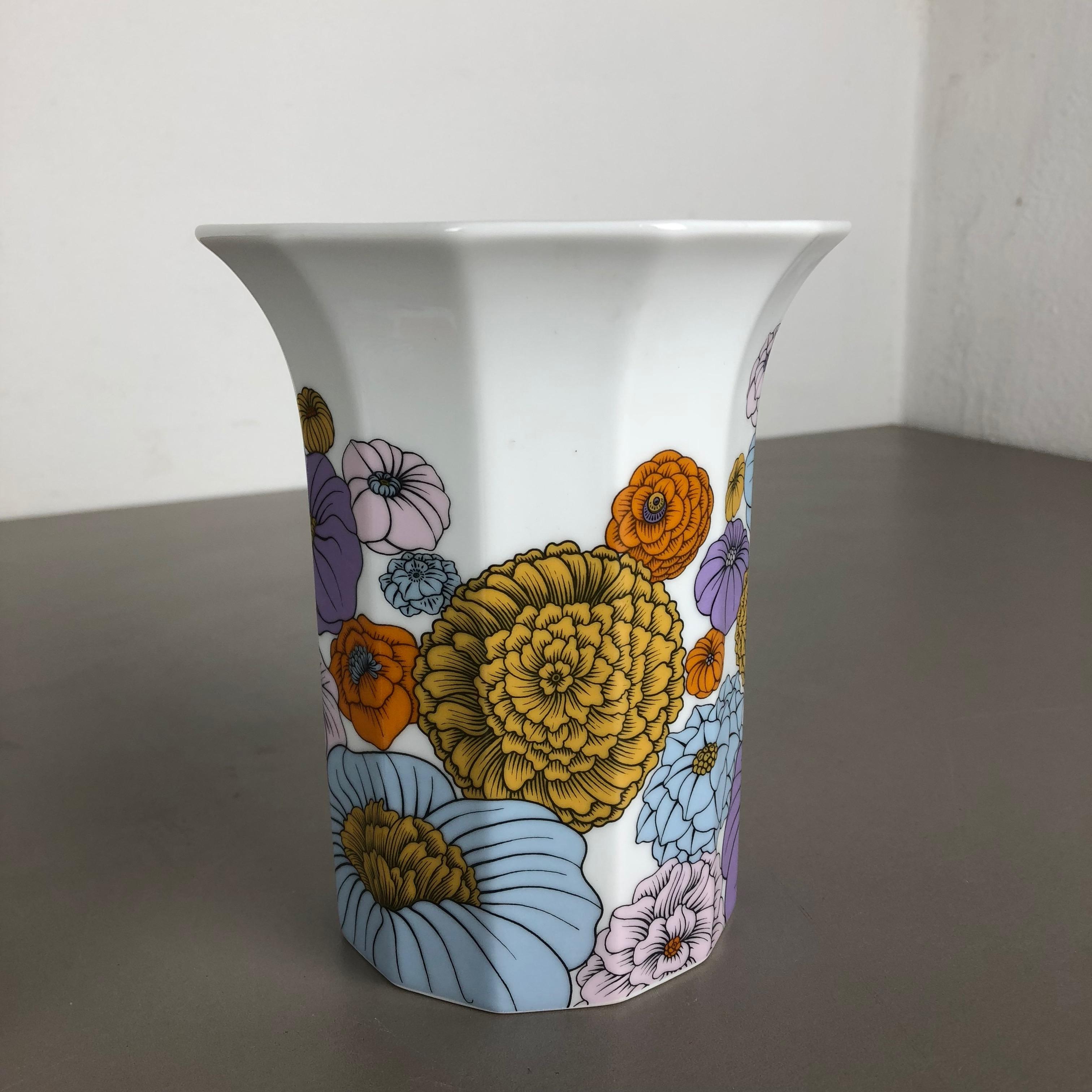 Set of 3 Floral Vases Tapio Wirkkala for Rosenthal Studio Line, Germany, 1980s 5