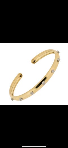 Set of 3 Florentine Bracelets in 18K Gold