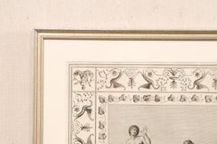 Set of 3 Framed 18th C. Italian Lithographs
