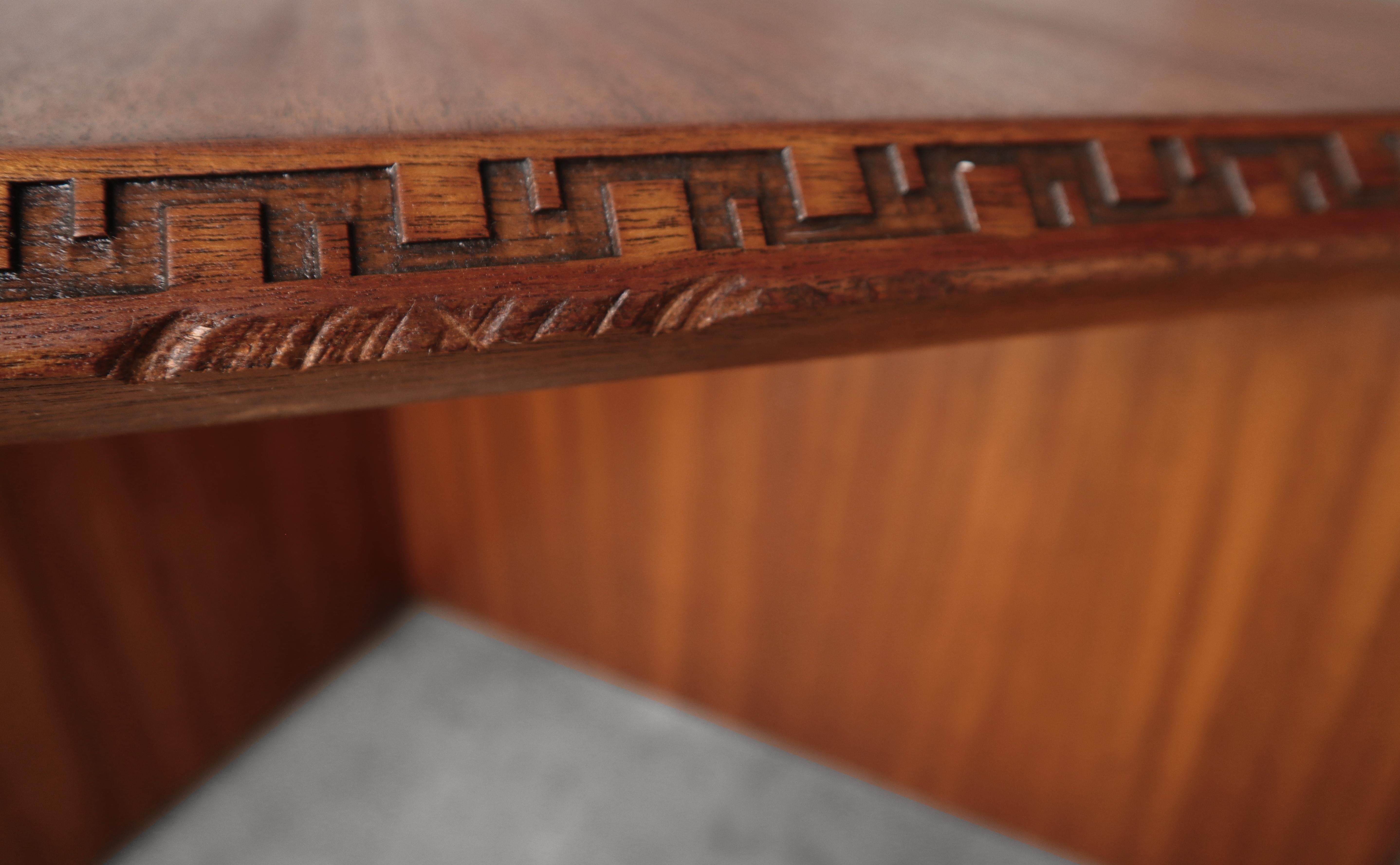 Set of 3 Frank Lloyd Wright Taliesin Tables for Henredon For Sale 14