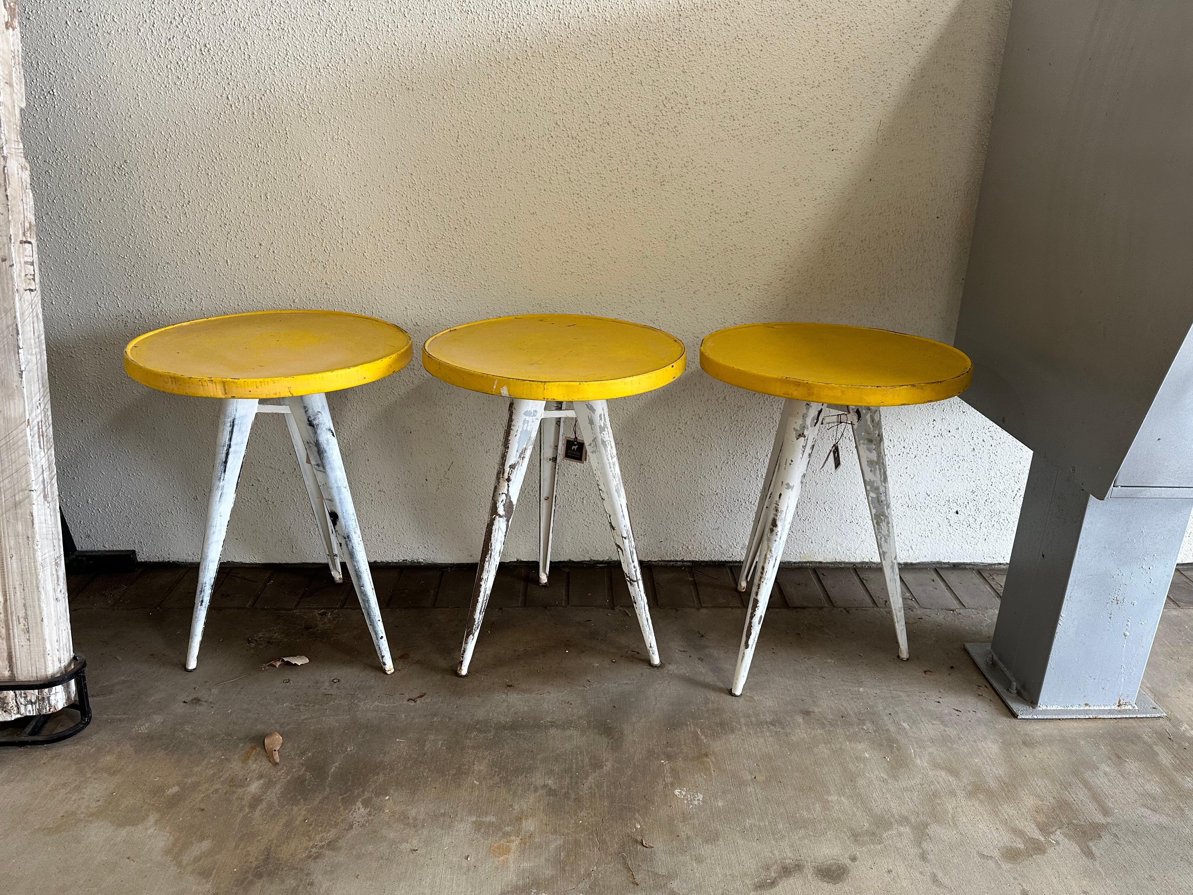 Set of 3 French Bistro Tables 2