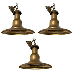 Set di 3 ciondoli francesi in ottone