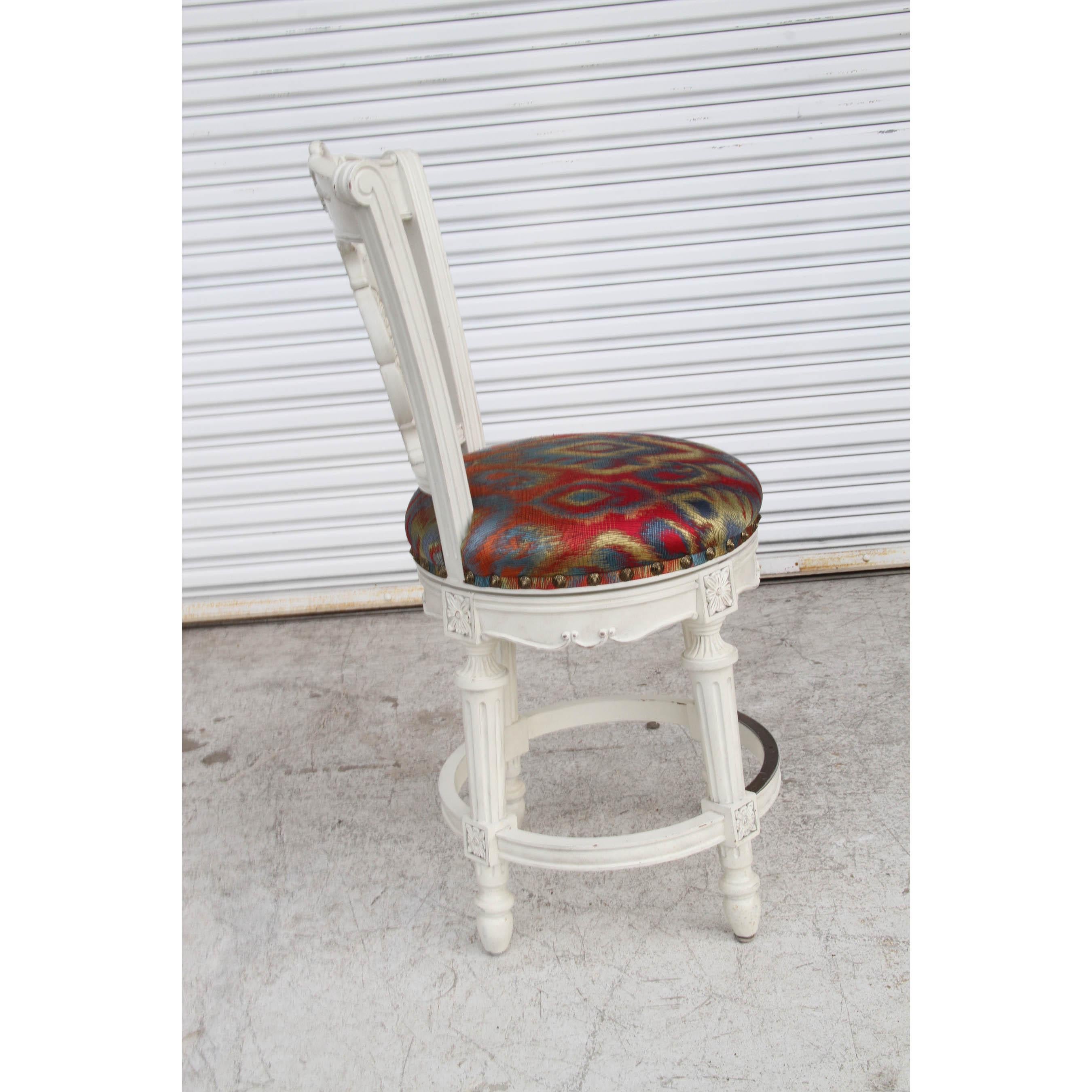 french provincial bar stools
