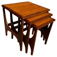 Set of 3 G-Plan Teak Nesting Tables
