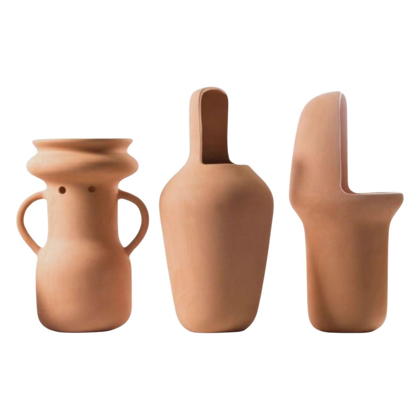 Juego de 3 jarrones Gardenia de Jaime Hayon