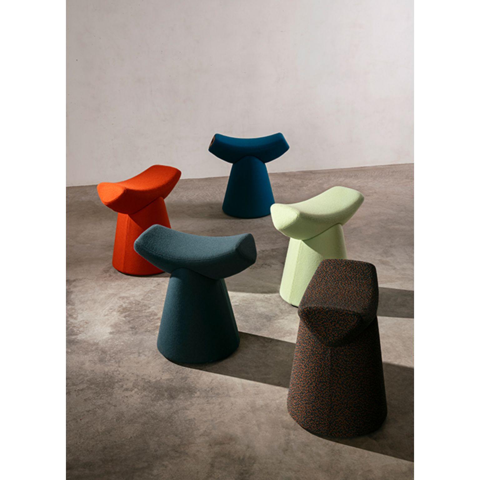 Set of 3 Gardian Stool by Patrick Norguet 3